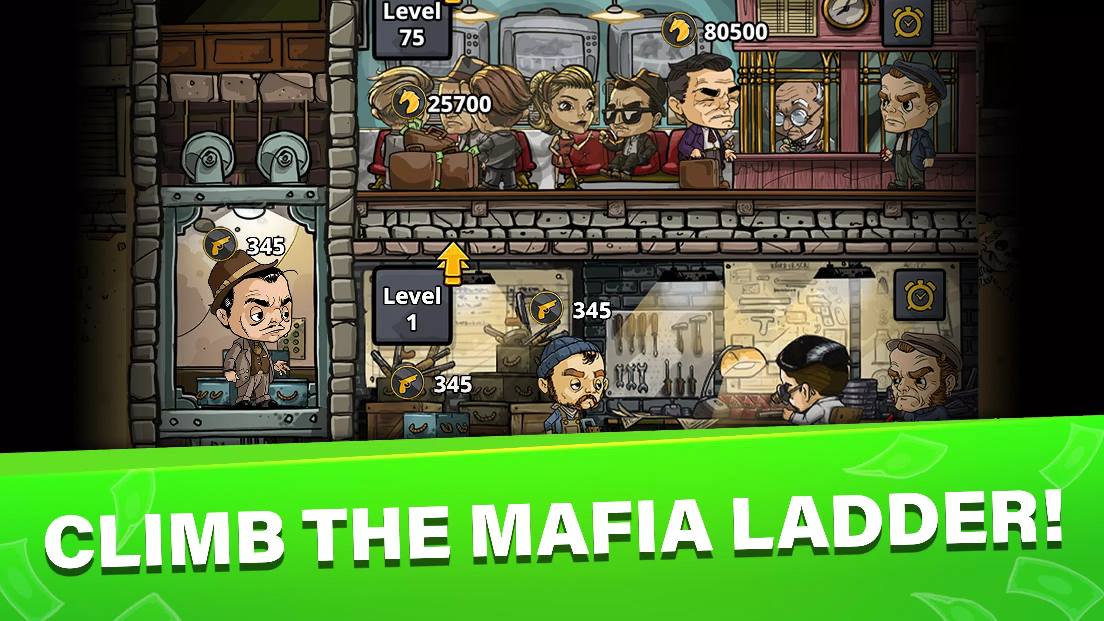 Idle Mafia Inc: Manager Tycoon Capture d'écran 1