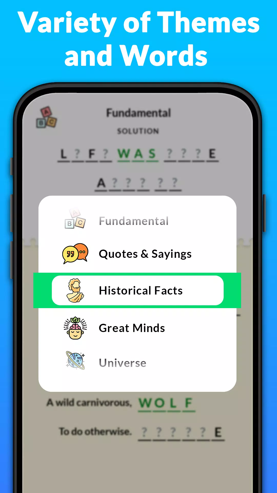 Figure it - Cryptograms Game Скриншот 4