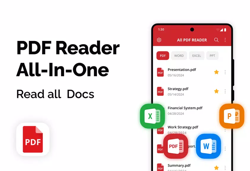 PDF Reader Pro - Read All PDF Zrzut ekranu 1