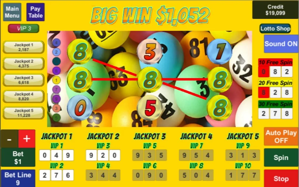 Slots - Lotto Jackpot Capture d'écran 2