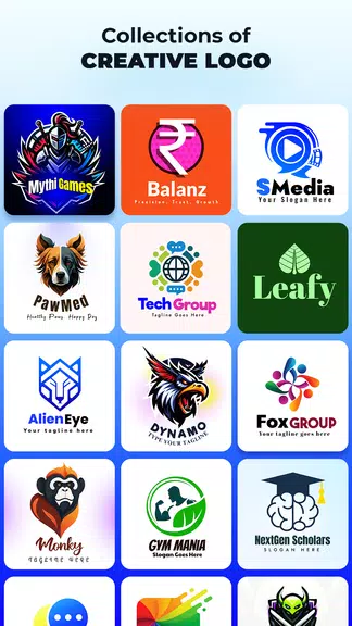 Logo Maker - Create 3D Logos স্ক্রিনশট 1