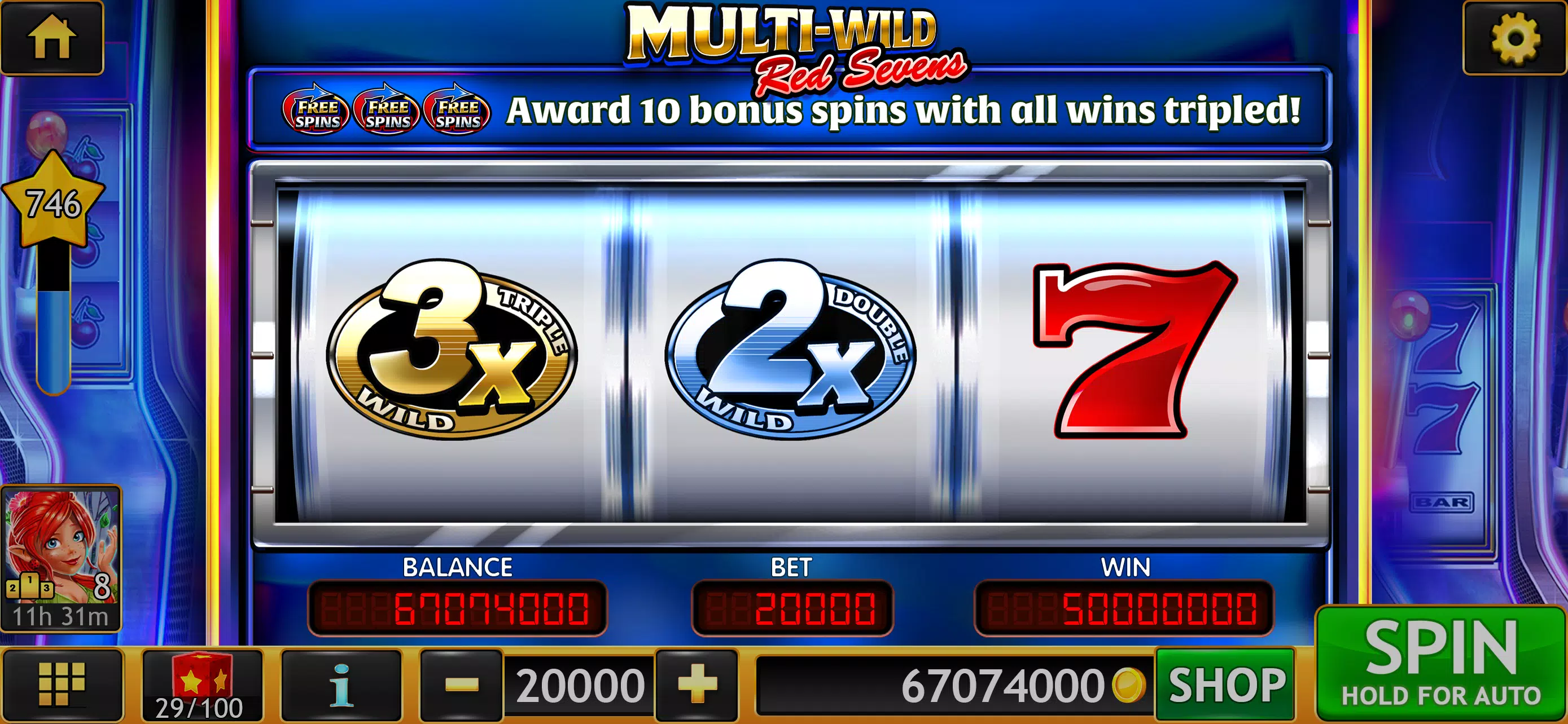 Wild Triple 777 Slots Casino Schermafbeelding 4