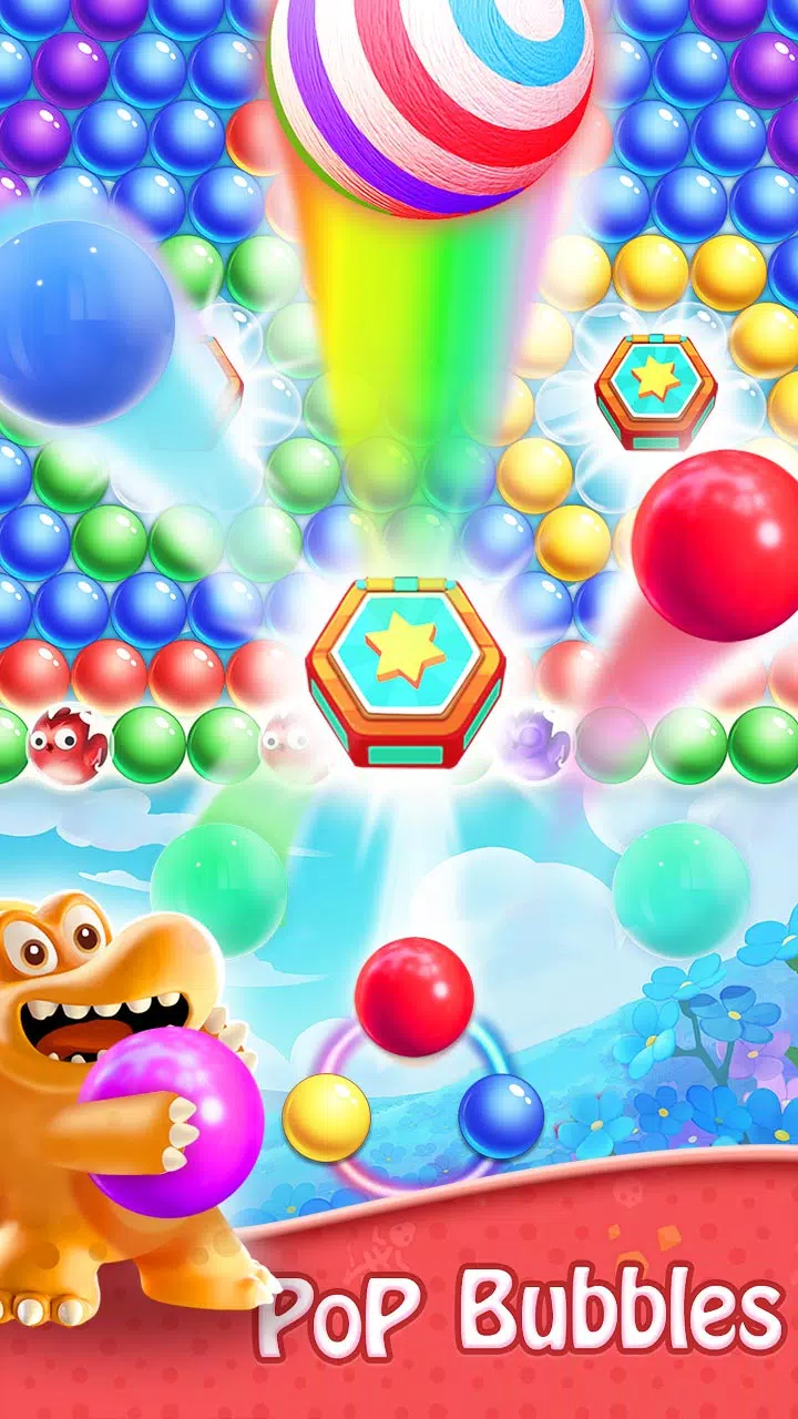 Bubble Shooter - Dino Match スクリーンショット 2