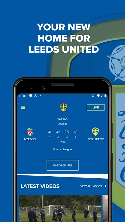 Leeds United Official Schermafbeelding 1