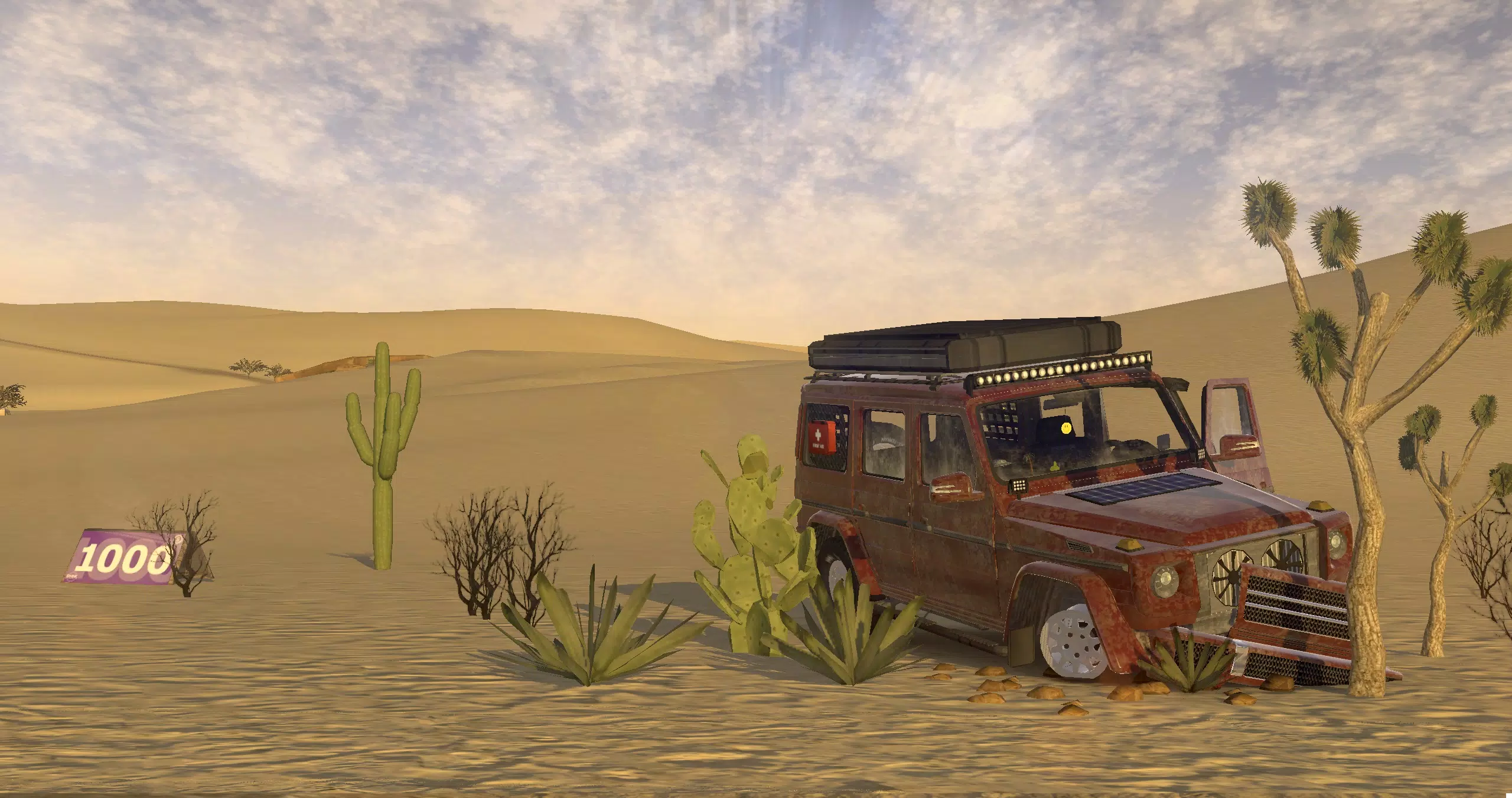 Off-Road Desert Expedition Schermafbeelding 4