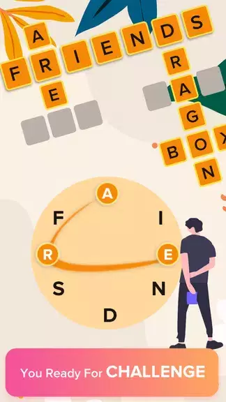 WordCross Champ - Free Best Word Games & Crossword Zrzut ekranu 1