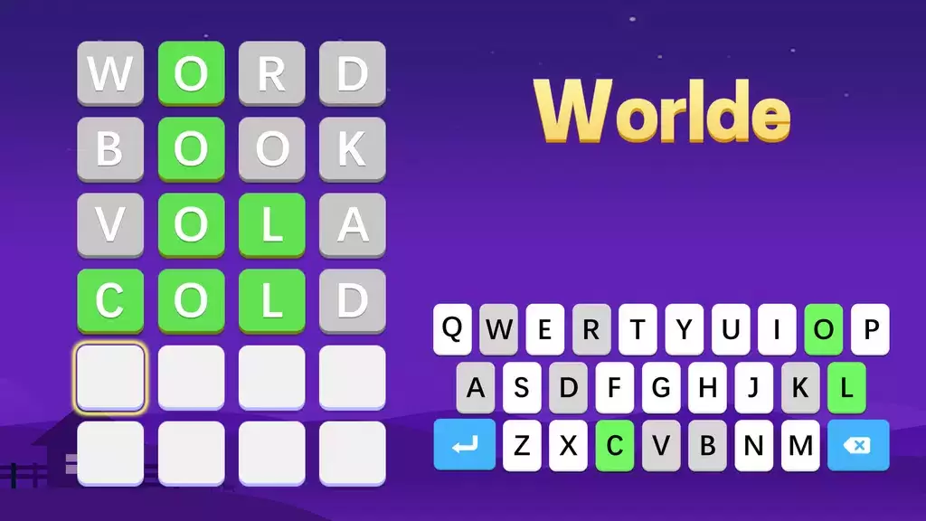 Worlde: Cowordle Word Games ဖန်သားပြင်ဓာတ်ပုံ 1