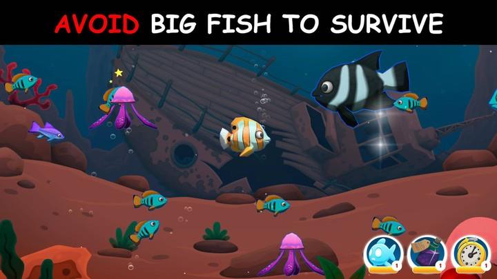 Hungry Ocean: Feed & Grow Fish ภาพหน้าจอ 2