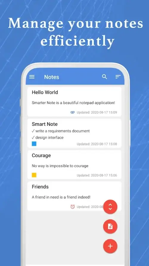 Smart Note - Notizblock | Memo Screenshot 1