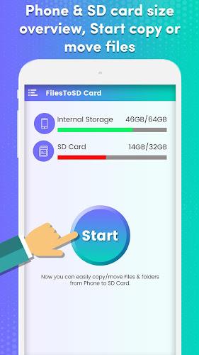 Transfer phone to SD Card – Fi Captura de tela 1