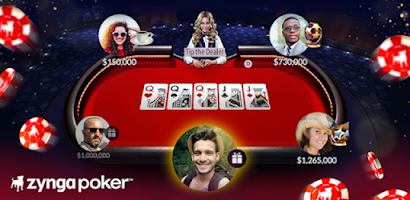 Zynga Poker- Texas Holdem Game Скриншот 1