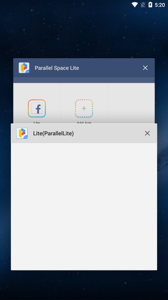 Parallel Space Lite－Dual App स्क्रीनशॉट 2