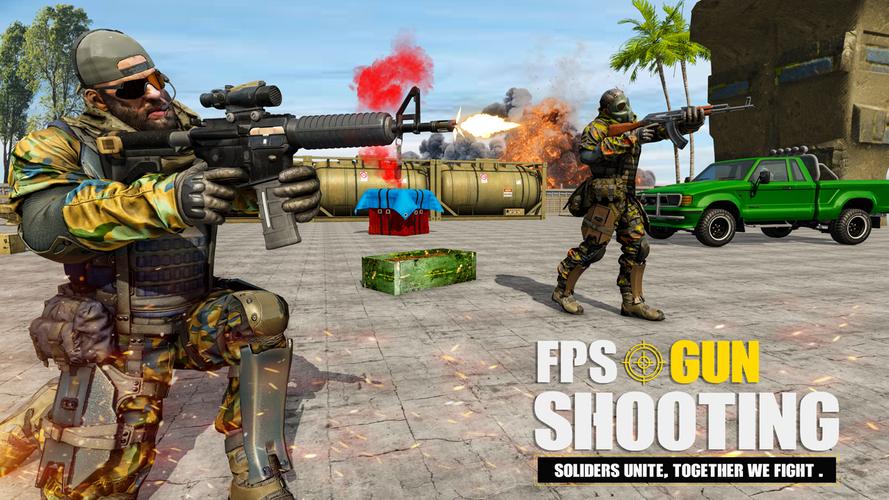 Gun Games Offline 3D Shooting Screenshot 3