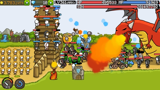 Grow Castle Tower Defense Schermafbeelding 3