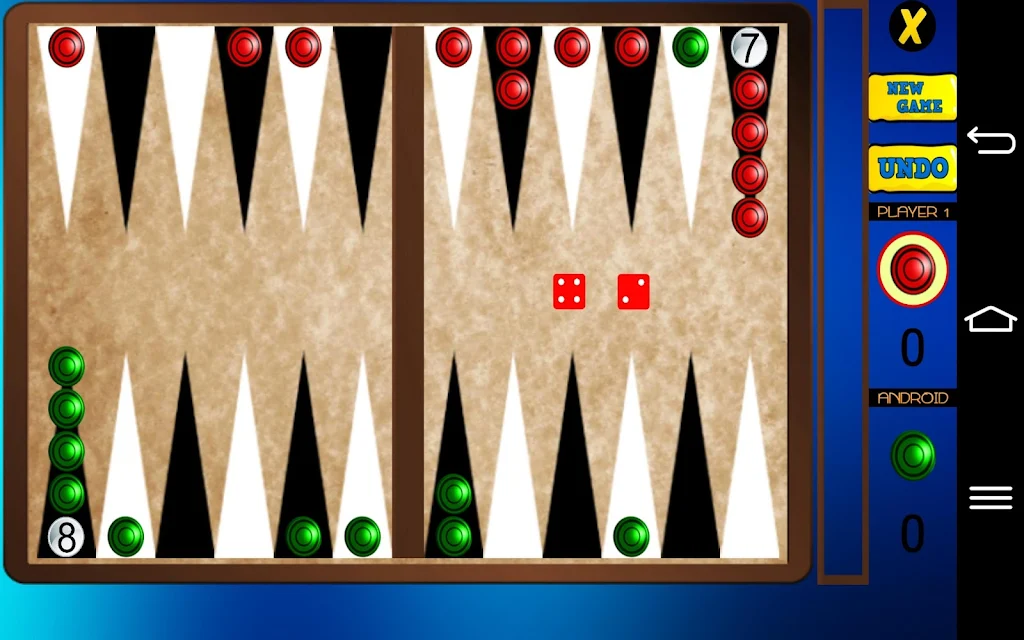 Narde - Long Backgammon by Clarka Apps Screenshot 3