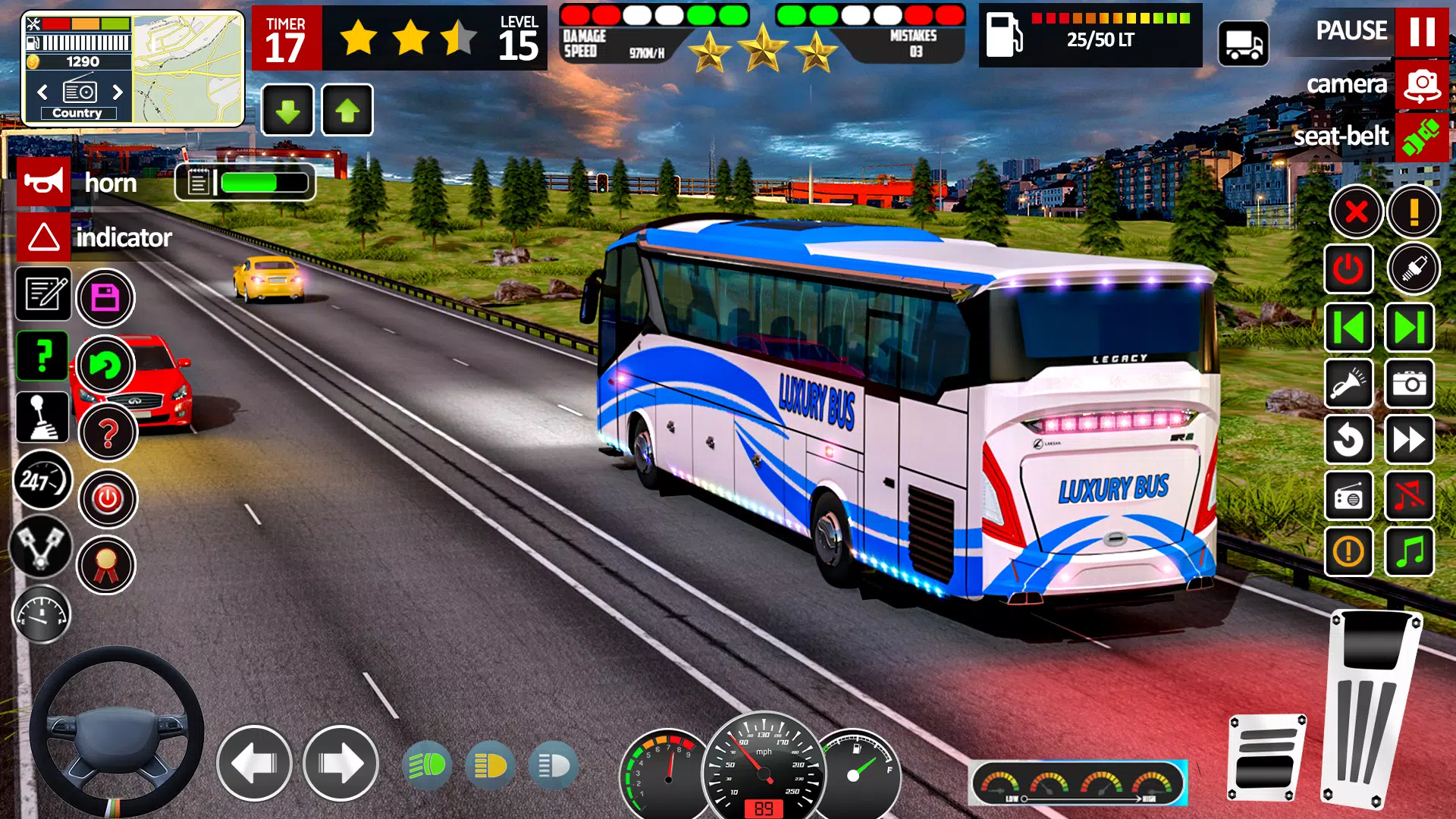 Bus Games City Bus Simulator スクリーンショット 3