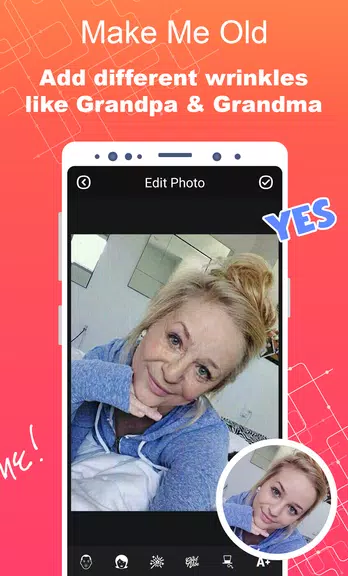 Make Me Old - Aged Face Maker应用截图第2张