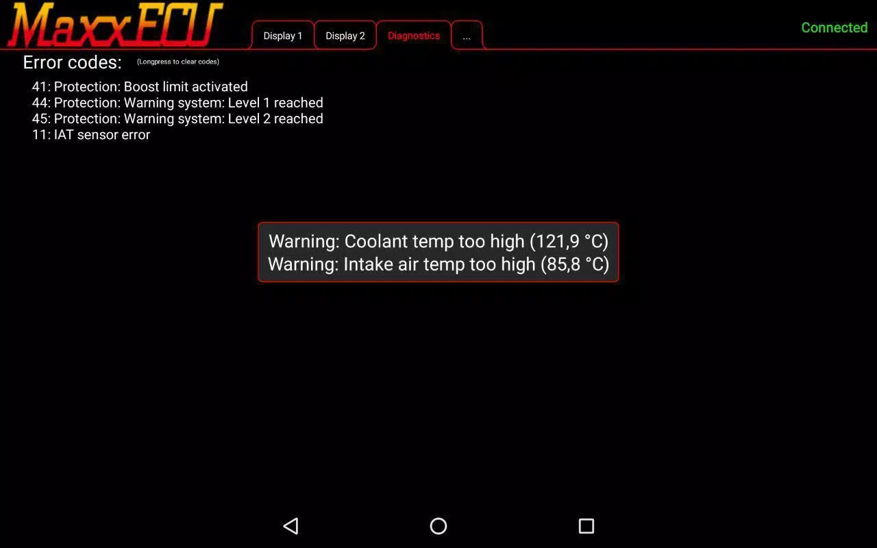 MaxxECU MDash Captura de pantalla 4