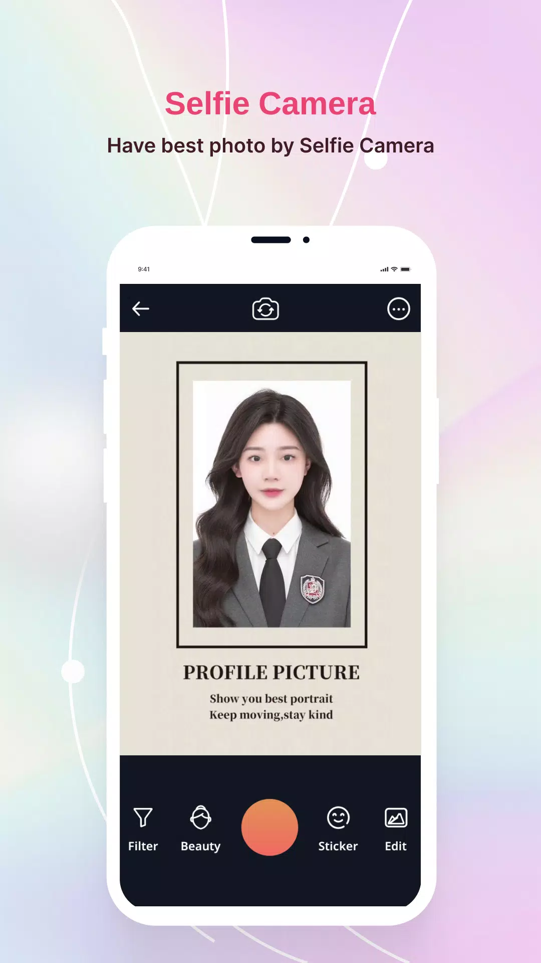 ID Photo Filter for TikTok Ekran Görüntüsü 1