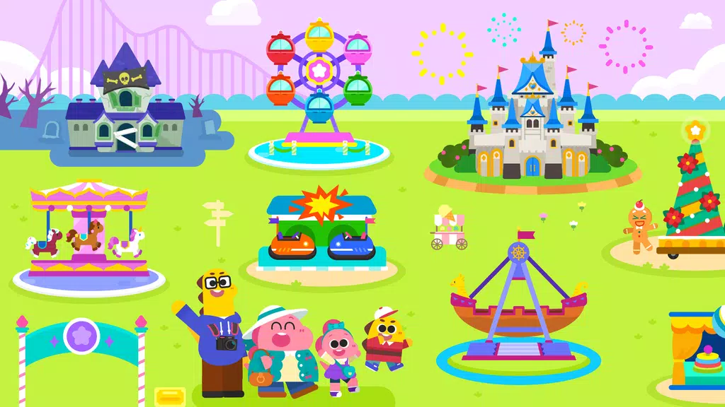 Cocobi Theme Park - Kids game Скриншот 1