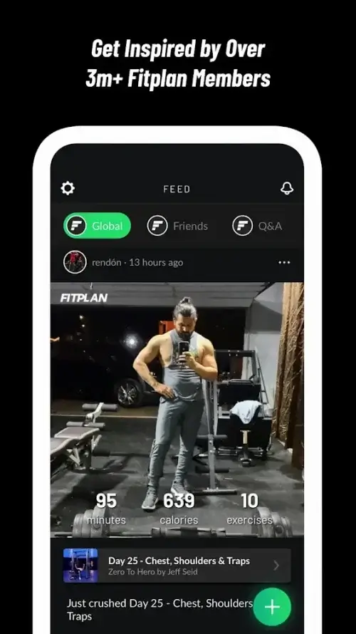 Fitplan: Gym & Home Workouts Screenshot 4