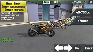 Motorbike 3D Drag Race應用截圖第2張