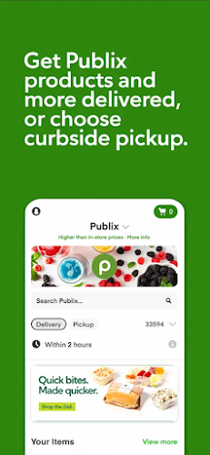 Publix Delivery & Curbside Zrzut ekranu 1