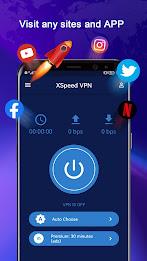 XSpeedVPN ဖန်သားပြင်ဓာတ်ပုံ 3