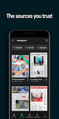 PressReader: News & Magazines Tangkapan skrin 2