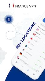 VPN France - Get France IP Tangkapan skrin 3