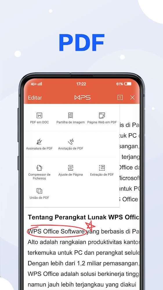 Schermata WPS Office Lite Mod 2