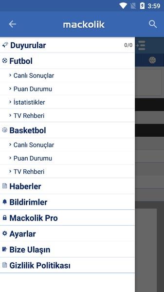 Schermata Mackolik 2