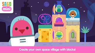 Sago Mini Space Blocks Builder Скриншот 3