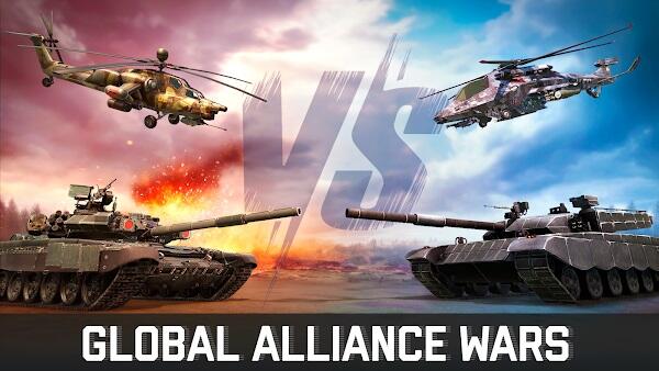 Massive Warfare Tanks PVP War Mod APK Nieuwste versie