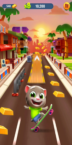 Talking Tom Gold Run Screenshot 2