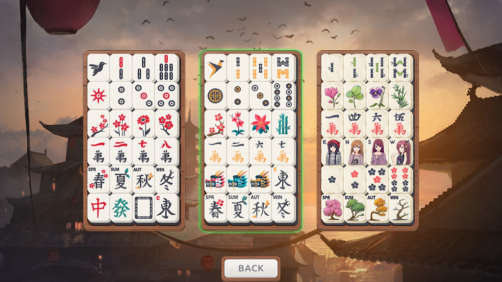 Mahjong Sakura - Oriental Mahjong Screenshot 2