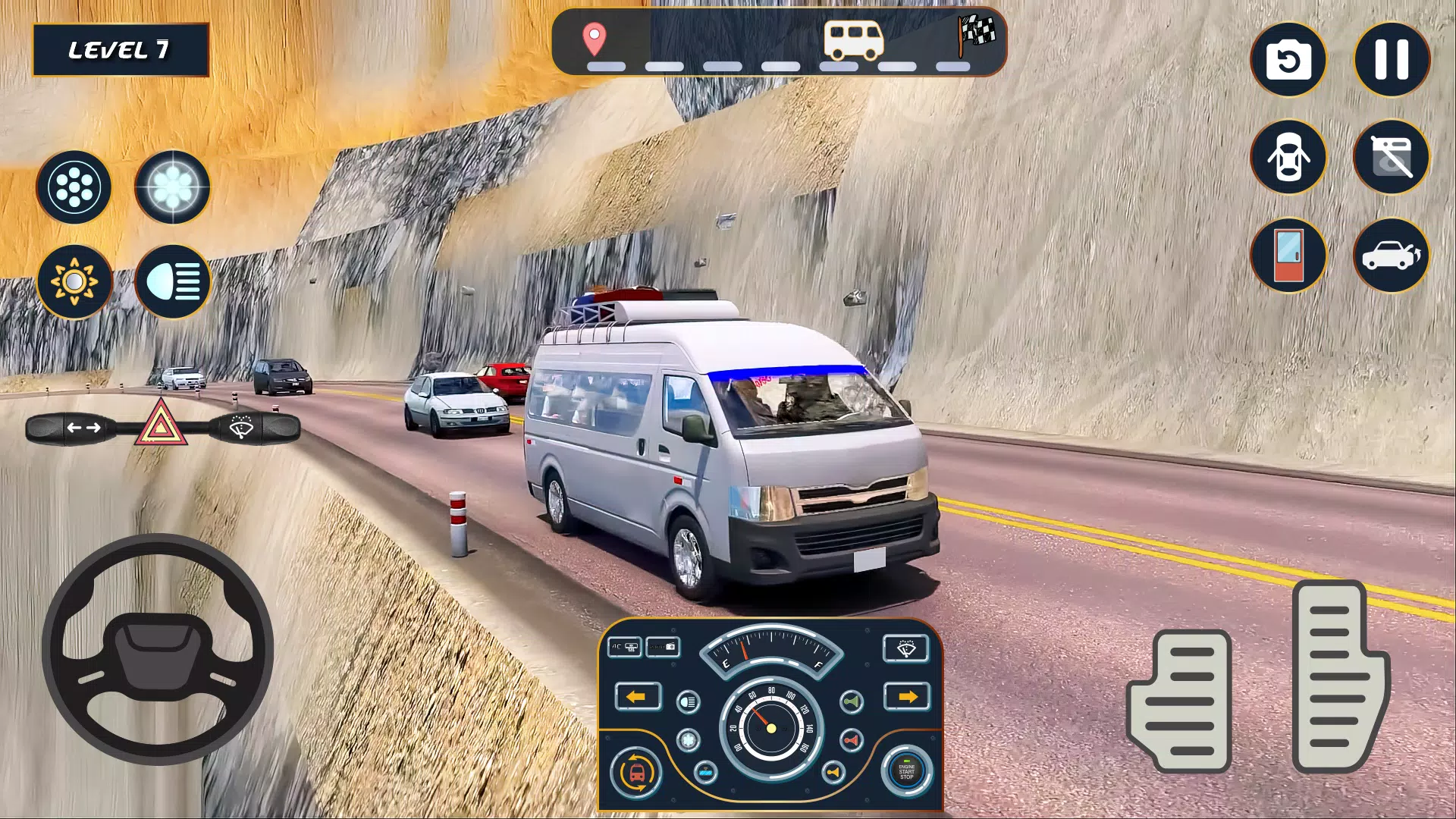 Van Simulator Dubai Van Games স্ক্রিনশট 2