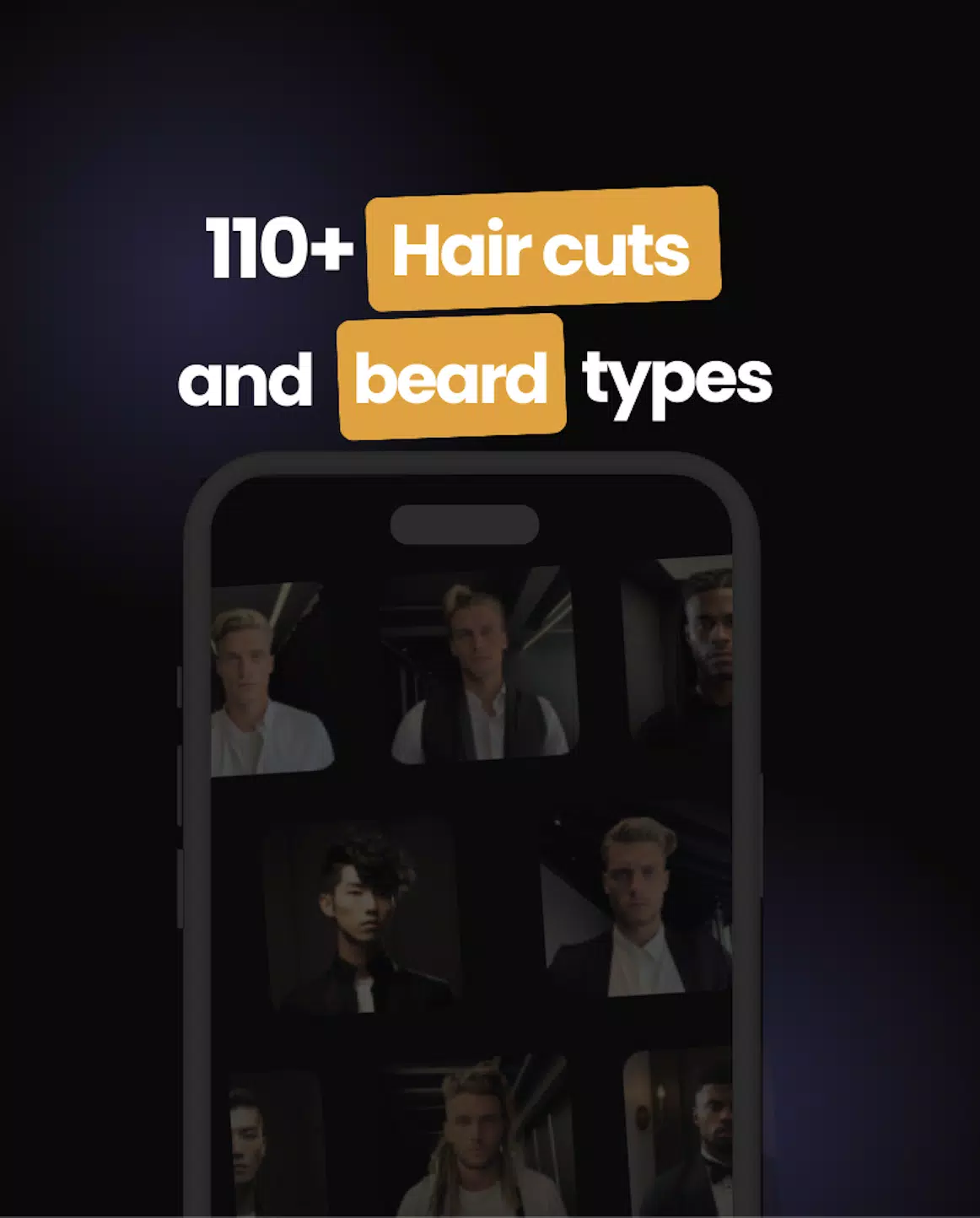 Men's Hair Cuts & Hairstyles Captura de tela 1