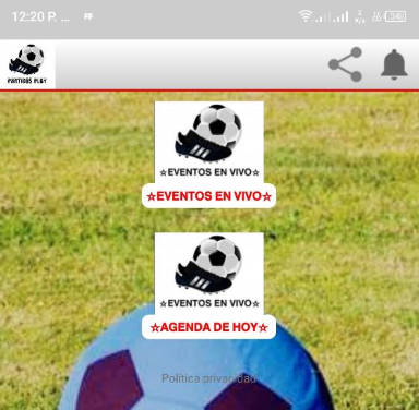 Partidos play ဖန်သားပြင်ဓာတ်ပုံ 1