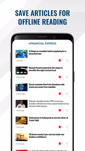 Financial Express-Market News Capture d'écran 3