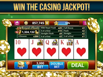 Schermata Video Poker Play Poker Offline 1