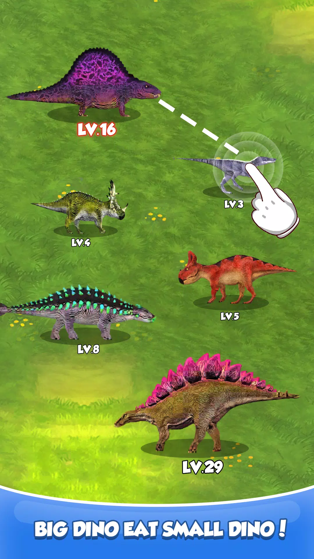 Merge Dino: Survival Monster 스크린샷 2