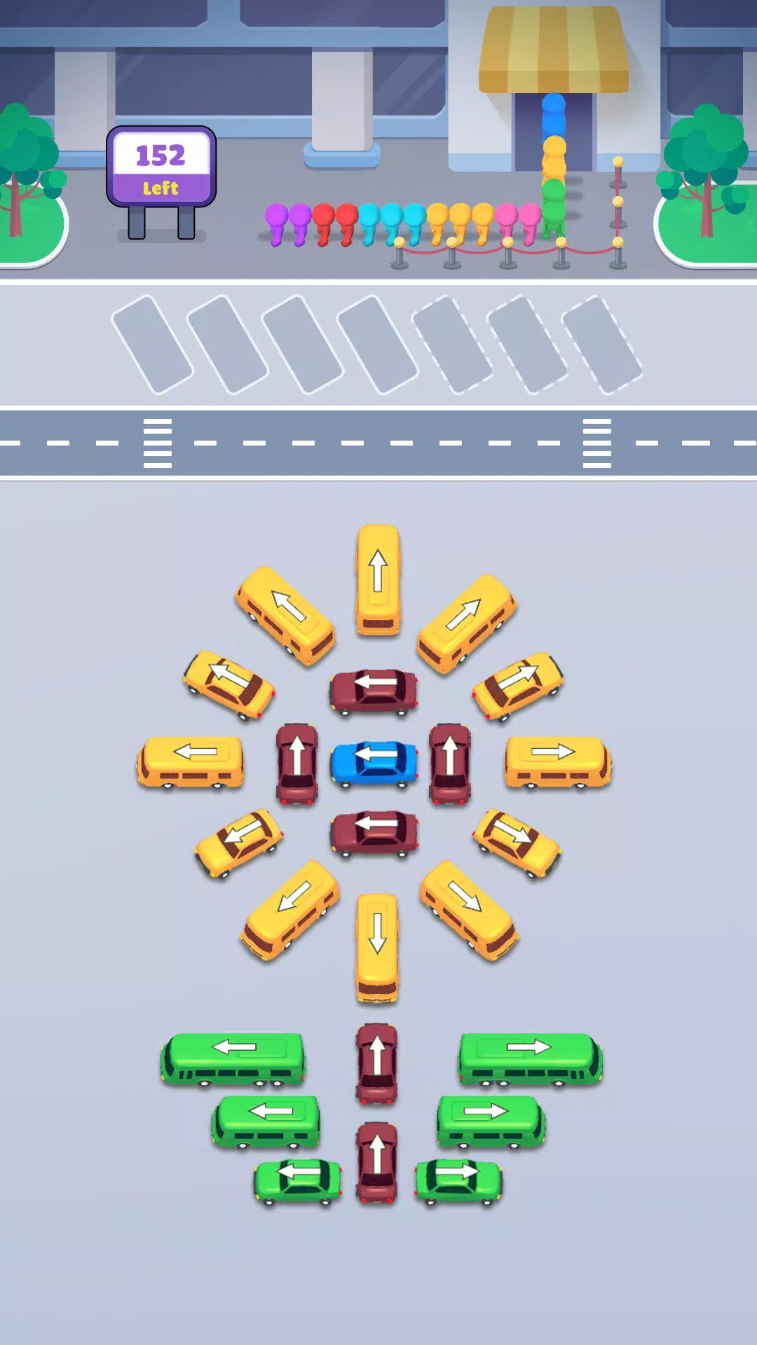 Bus Parking: Car Jam Captura de tela 4