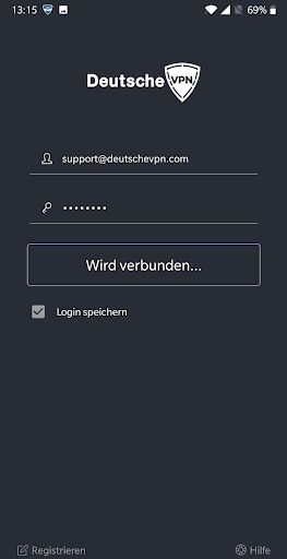 Deutsche VPN Zrzut ekranu 2