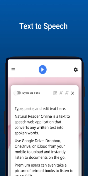 NaturalReader - Text to Speech Скриншот 1