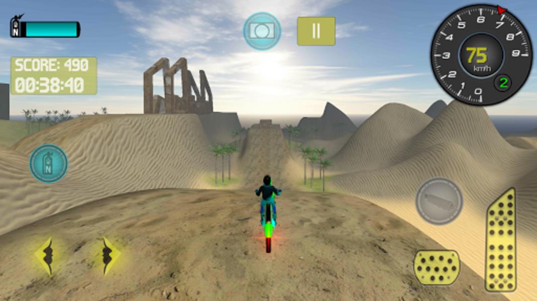 Motocross Desert Simulator スクリーンショット 3