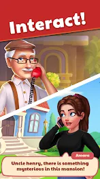 Merge Secrets : Mansion Games Скриншот 3