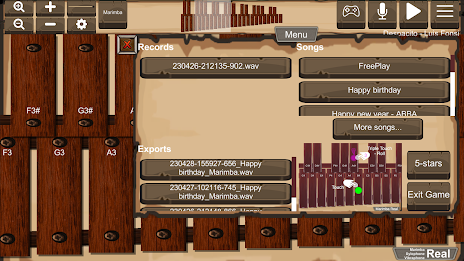 Marimba, Xylophone, Vibraphone Screenshot 1