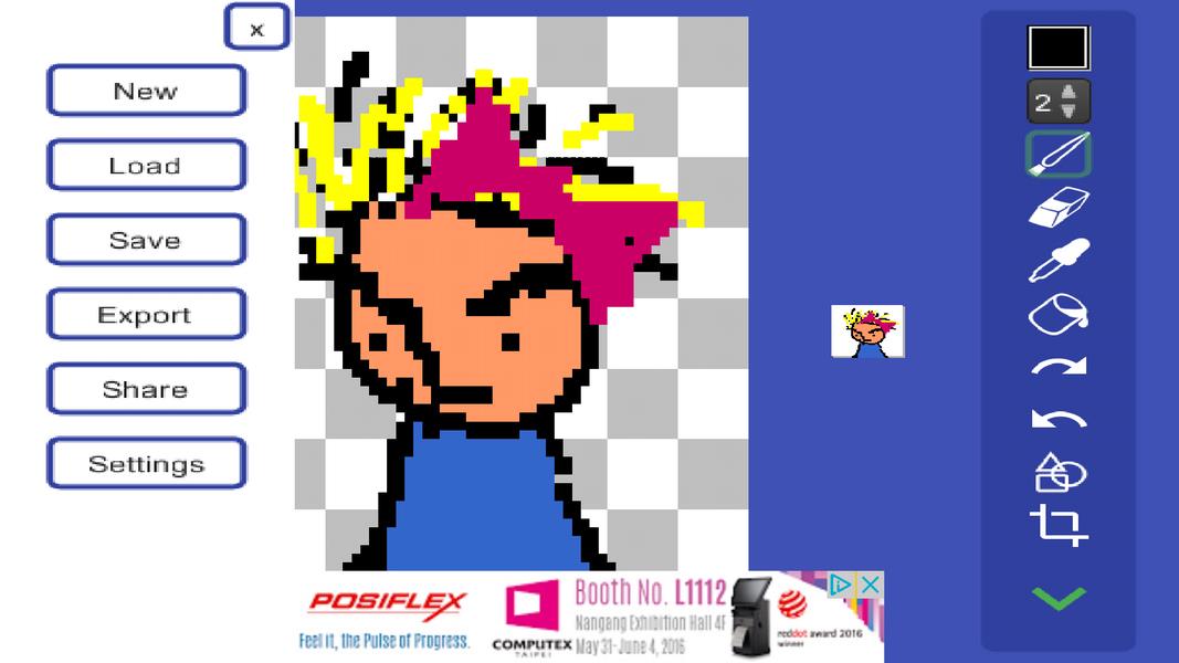 Pixel Animator Captura de tela 1