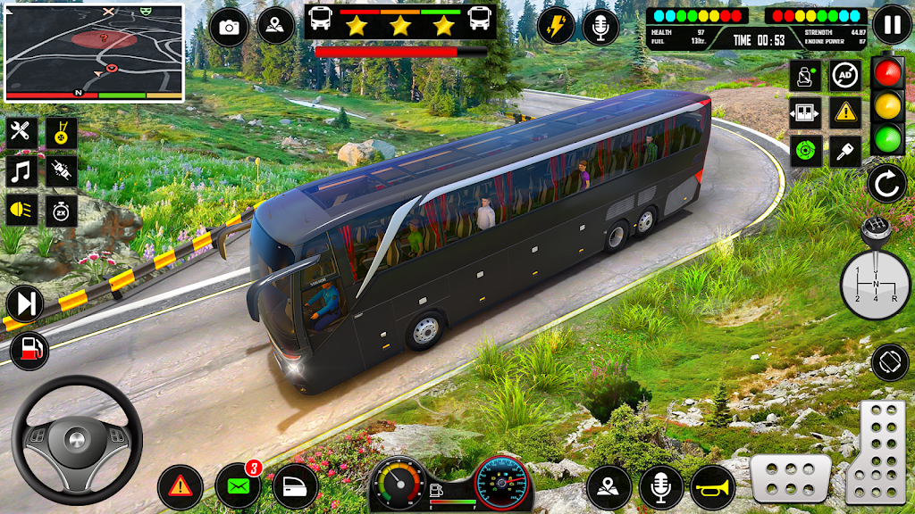 US Bus Simulator 3d Games 2024应用截图第1张